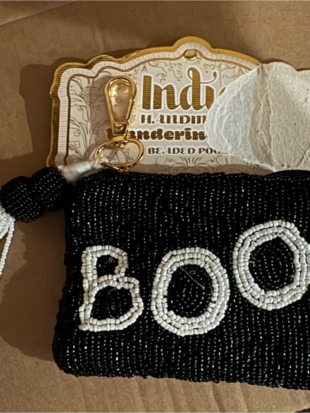 New: Wandering Moon Halloween beaded pouch